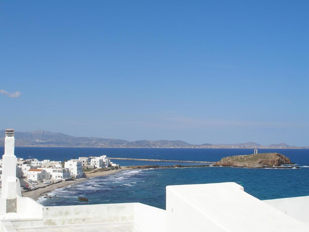 Inaxos Studios, Viewing Apollo Temple. Naxos City Экстерьер фото